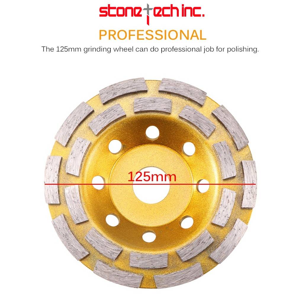 125mm Diamond Grinding Disc Abrasives Concrete Tool Consumables Wheel Metalworking Cutting Masonry Wheel Cup Saw Blade