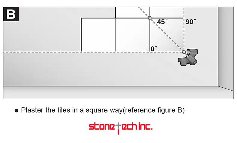 3 lines laser level meter red light 90 degree right-angle ground meter floor levelling tiles laying