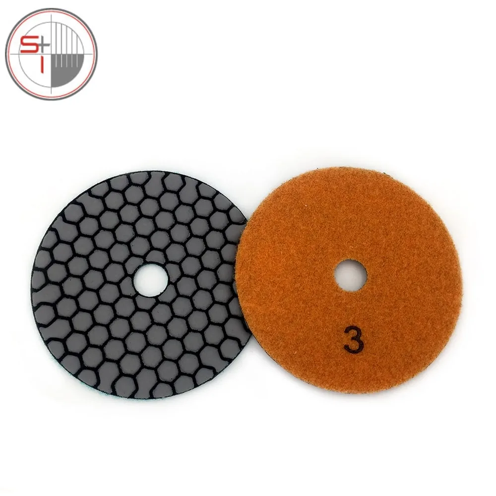 Diamond Polishing Pads Set, Flexible & Portable (Wet/Dry Use)
