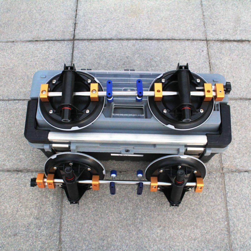 Stone Seam Setter with 8 inch vacuum Suction Cups for Seam Joining ...