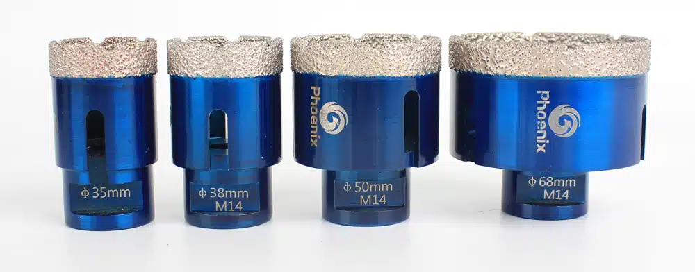 Raizi M14 Ceramic Tile Hole Cutter Drill Bit Set For Granite Marble 4 Pcs diamond coated hole saw drill core bit Raizi M14 Ceramic Tile Hole Cutter Drill Bit Set For Granite Marble 4 Pcs diamond coated hole saw drill core bit