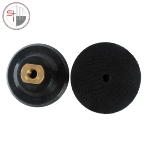 Rubber Velcro backer pad for diamond polishing pads
