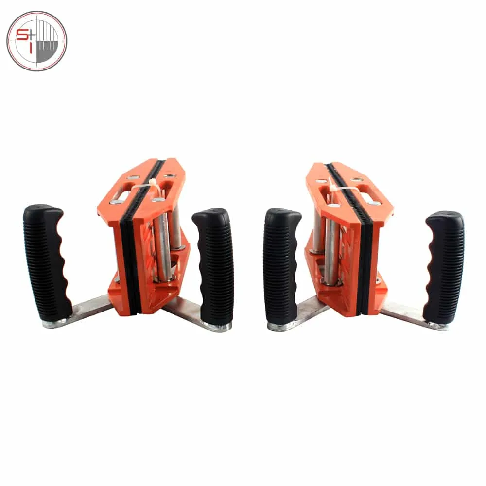 Double Handed Granite Carry Clamps Glass Granite Stone Handling Lifting Tools One Pair