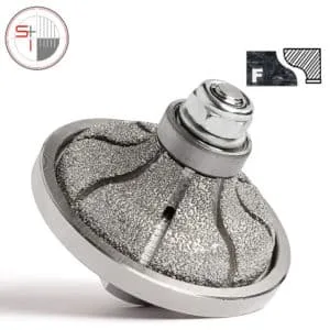 Vacuum Brazed F20 Diamond Router Bit