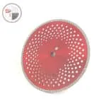 High quality hot sintered continuous rim turbo cutting blade for concrete, stone, and asphalt | 12 inch 300mm
