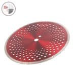 High quality hot sintered continuous rim turbo cutting blade for concrete, stone, and asphalt | 12 inch 300mm