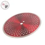 High quality hot sintered continuous rim turbo cutting blade for concrete, stone, and asphalt | 12 inch 300mm