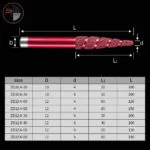 Multi layer vacuum brazed engraving bits