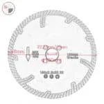 Diamond circular saw blade 150mm for Granite & Marble