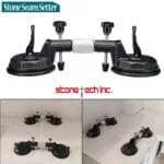 2 Pcs Stone Seam Setter Hand Installation Seaming Tool For Seam Joining & Leveling Glass/Stone slabs/Countertop/Tiles