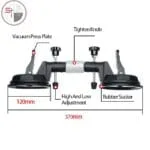 2 Pcs Stone Seam Setter Hand Installation Seaming Tool For Seam Joining & Leveling Glass/Stone slabs/Countertop/Tiles