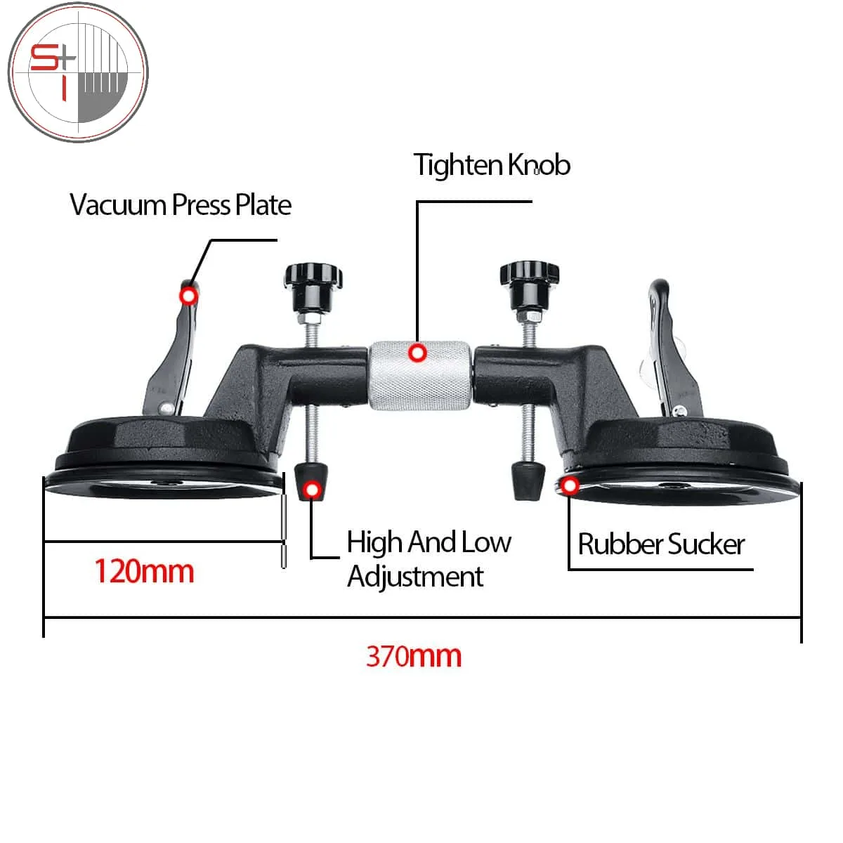 2 Pcs Stone Seam Setter Hand Installation Seaming Tool For Seam Joining & Leveling Glass/Stone slabs/Countertop/Tiles