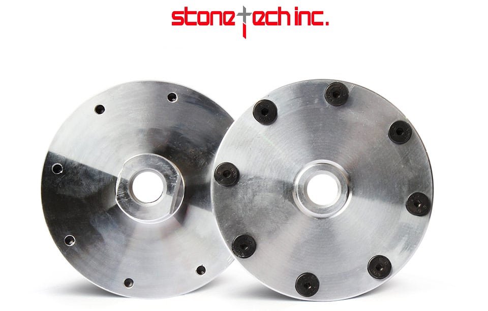Stone Tech Inc - 1PC Rigid Flange Coupling Motor Guide Shaft Adapter 5/8-11 M14 Durable Insulation Metal Flange Tool for Diamond Saw Blade