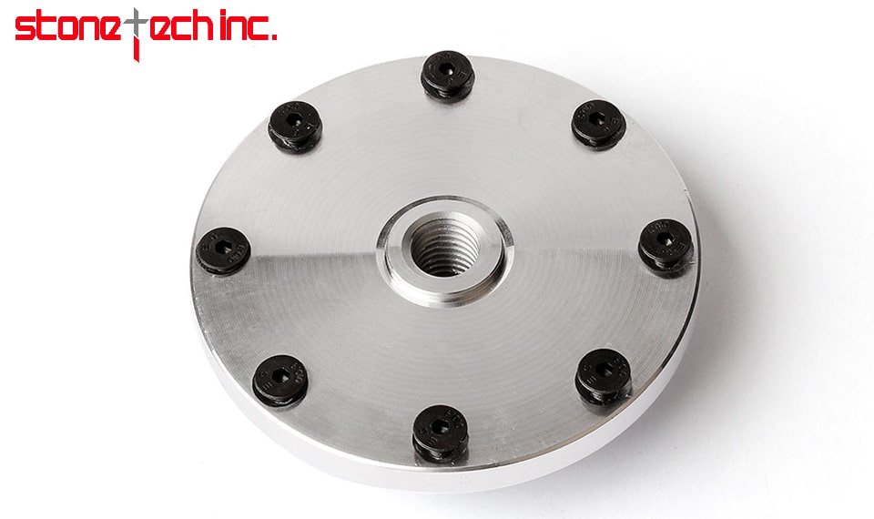 Stone Tech Inc - 1PC Rigid Flange Coupling Motor Guide Shaft Adapter 5/8-11 M14 Durable Insulation Metal Flange Tool for Diamond Saw Blade