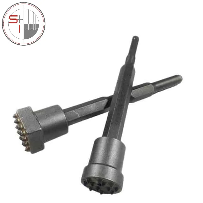 Punch drilling bits rock bit chipping drills chisel drill bits