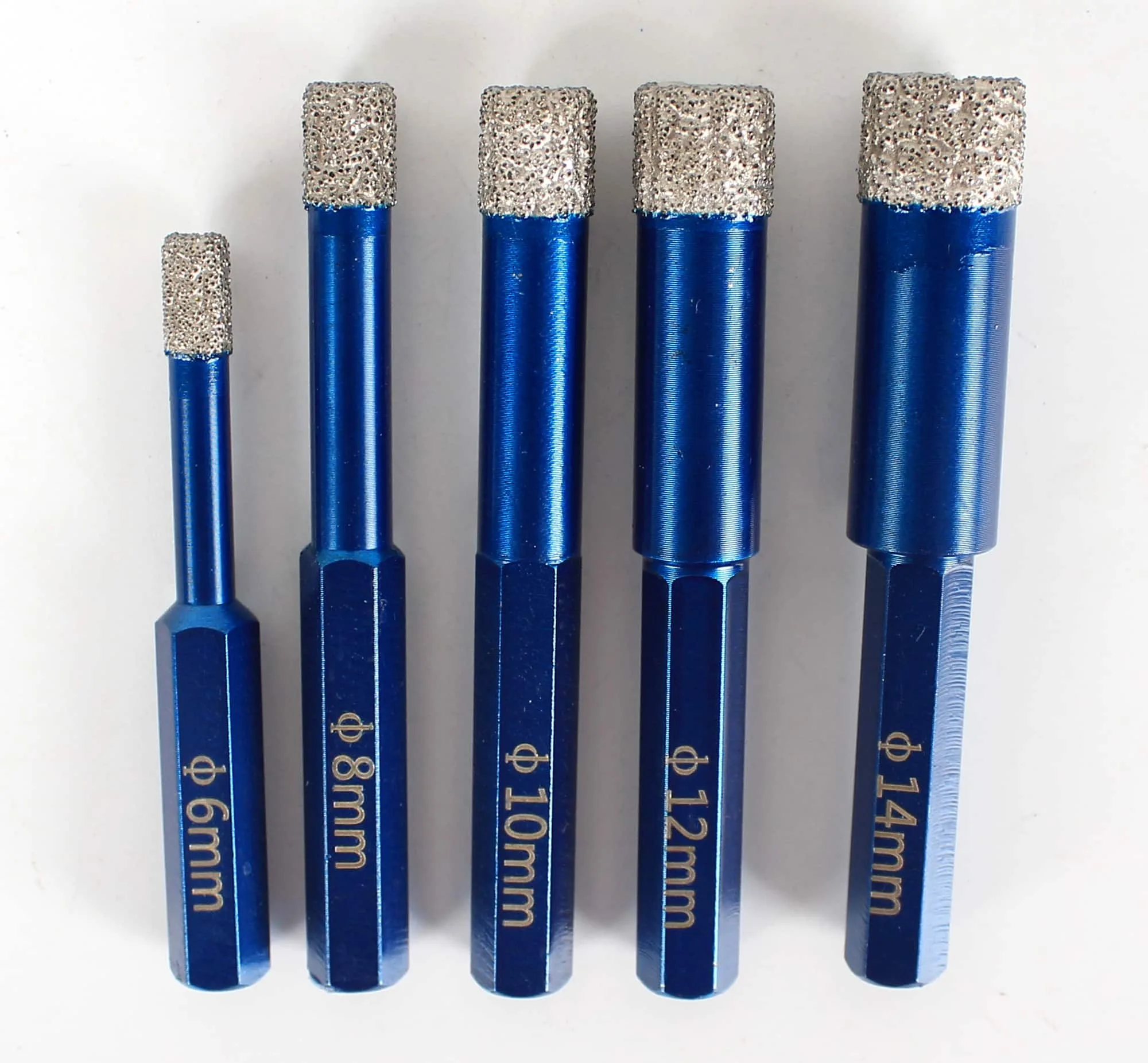 Diamond Drill Bit | Ceramic | Porcelain | Tile | Granite | Marble | Hexagon Shank 5/6/8/10/12/14 mm Hole Saw Cutter Power Tool Diamond Drill Bit | Ceramic | Porcelain | Tile | Granite | Marble | Hexagon Shank 5/6/8/10/12/14 mm Hole Saw Cutter Power Tool