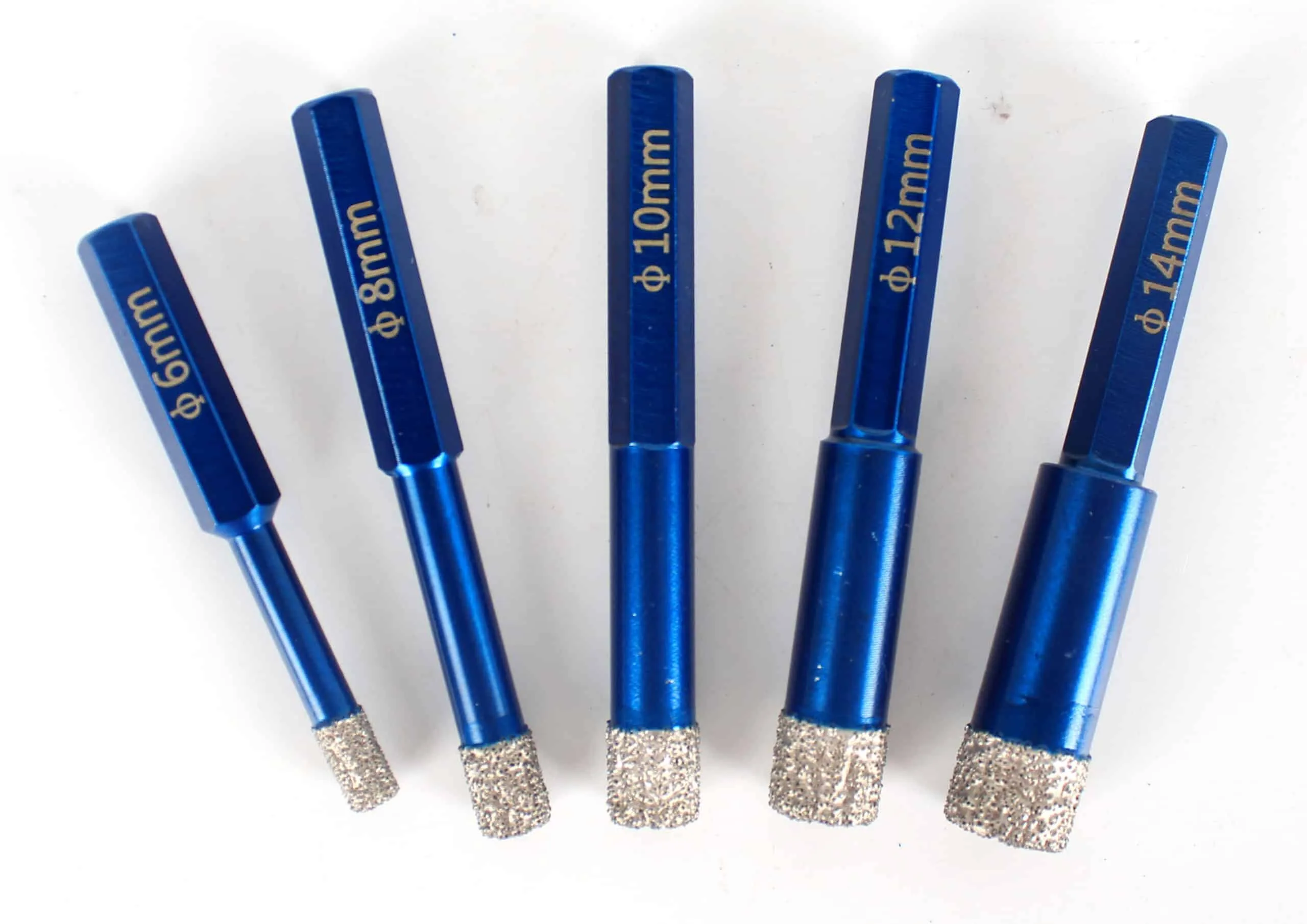 Diamond Drill Bit | Ceramic | Porcelain | Tile | Granite | Marble | Hexagon Shank 5/6/8/10/12/14 mm Hole Saw Cutter Power Tool Diamond Drill Bit | Ceramic | Porcelain | Tile | Granite | Marble | Hexagon Shank 5/6/8/10/12/14 mm Hole Saw Cutter Power Tool