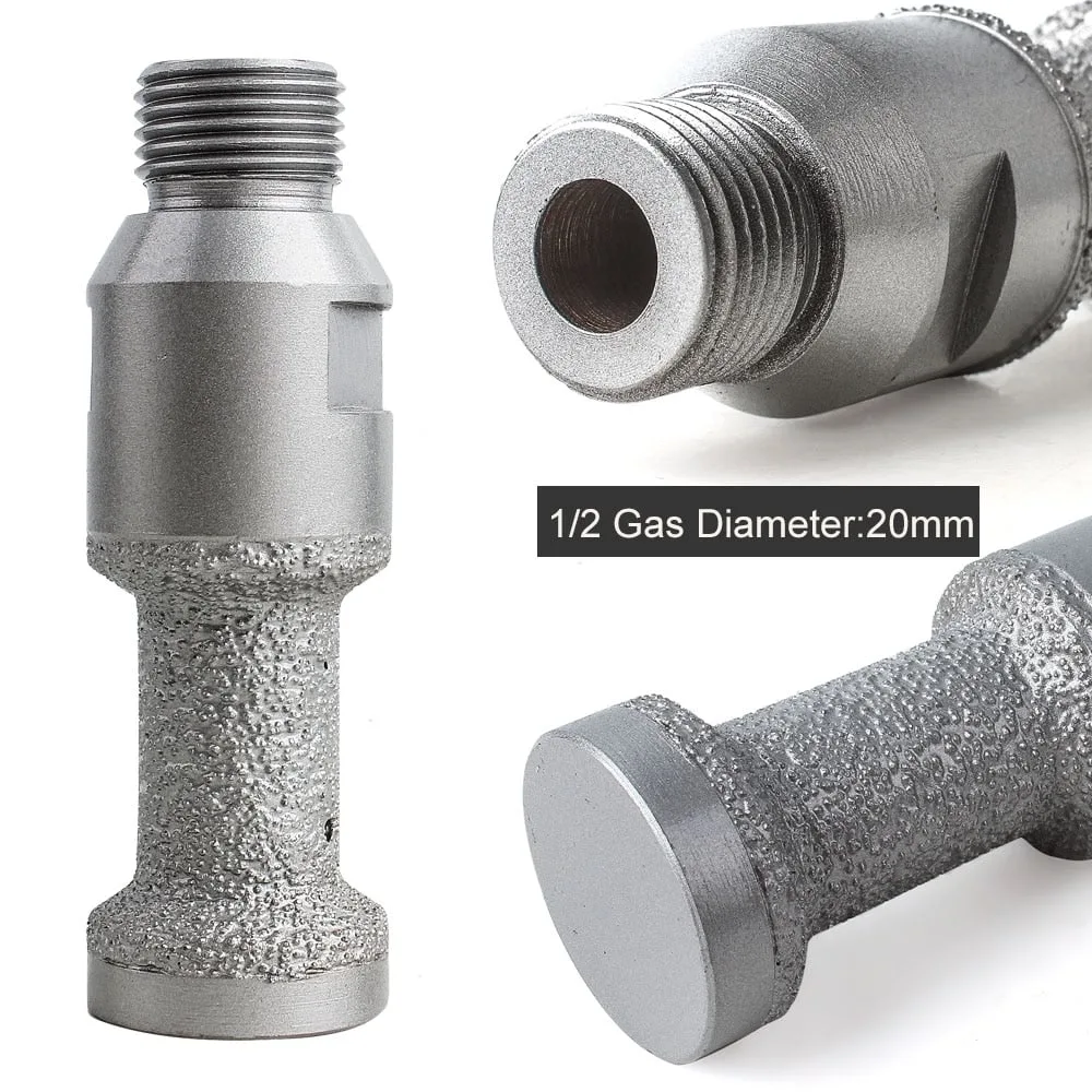CNC Vacuum Brazed Diamond 22mm Finger Bits | 1 Pc