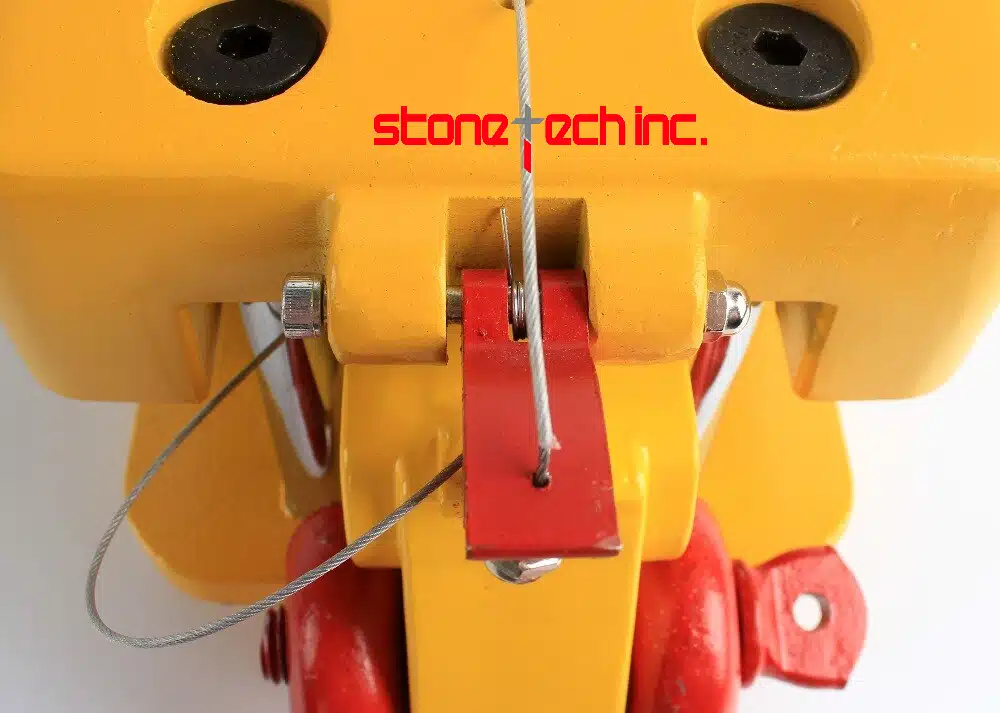 Hooks for stone slab lifter, lifting tools