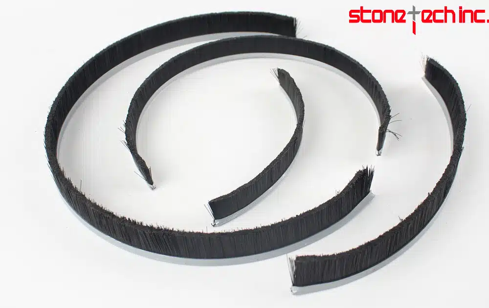 Raizi 1 Pc Separable Brush For 125/180 mm Dust Shroud Cover Tool Grinder Shroud Replaceble Brushes