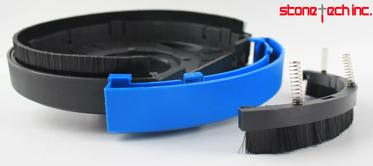 Raizi 1 Pc Separable Brush For 125/180 mm Dust Shroud Cover Tool Grinder Shroud Replaceble Brushes