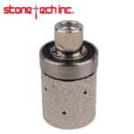 2 Inch Vacuum Brazed Diamond Grinding Drum Wheel Coarse Medium Granite Marble Stone Angle Grinder Sink Grinding Wheel