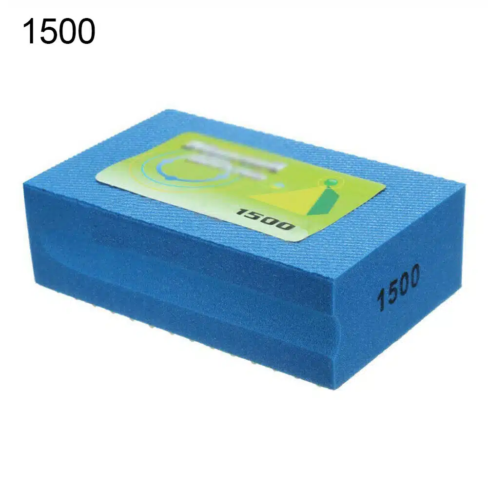 60-3000 Grit Diamond Hand Polishing Pad Block for Granite Marble Glass Grinding Car Wash Sponge Magic Clay Rub Block Hand tools