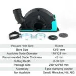 Universal Surface Cutting Dust Shroud for Angle Grinder $35.00