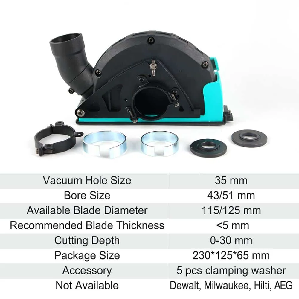 Universal Surface Cutting Dust Shroud for Angle Grinder $35.00