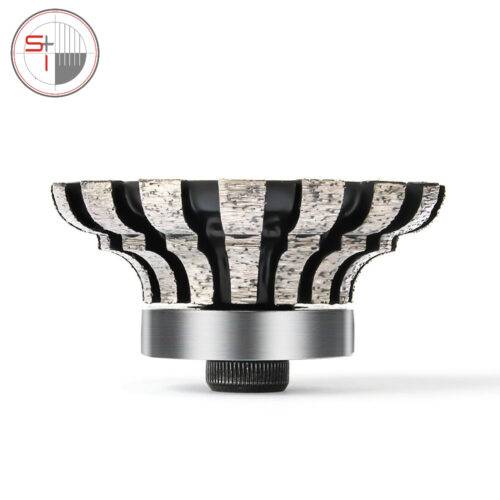 Diamond Ogee Profile Router Bit for Stone — Granite and Marble Edge Shaping Tool