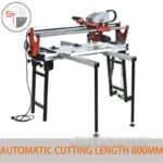 Ceramic Tile Stone Cutting Machine Fully Automatic Electric Tool Desktop Multifunction Chamfer Edging Cutting Easy Carry 800cm