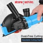 Universal Surface Cutting Dust Shroud for Angle Grinder