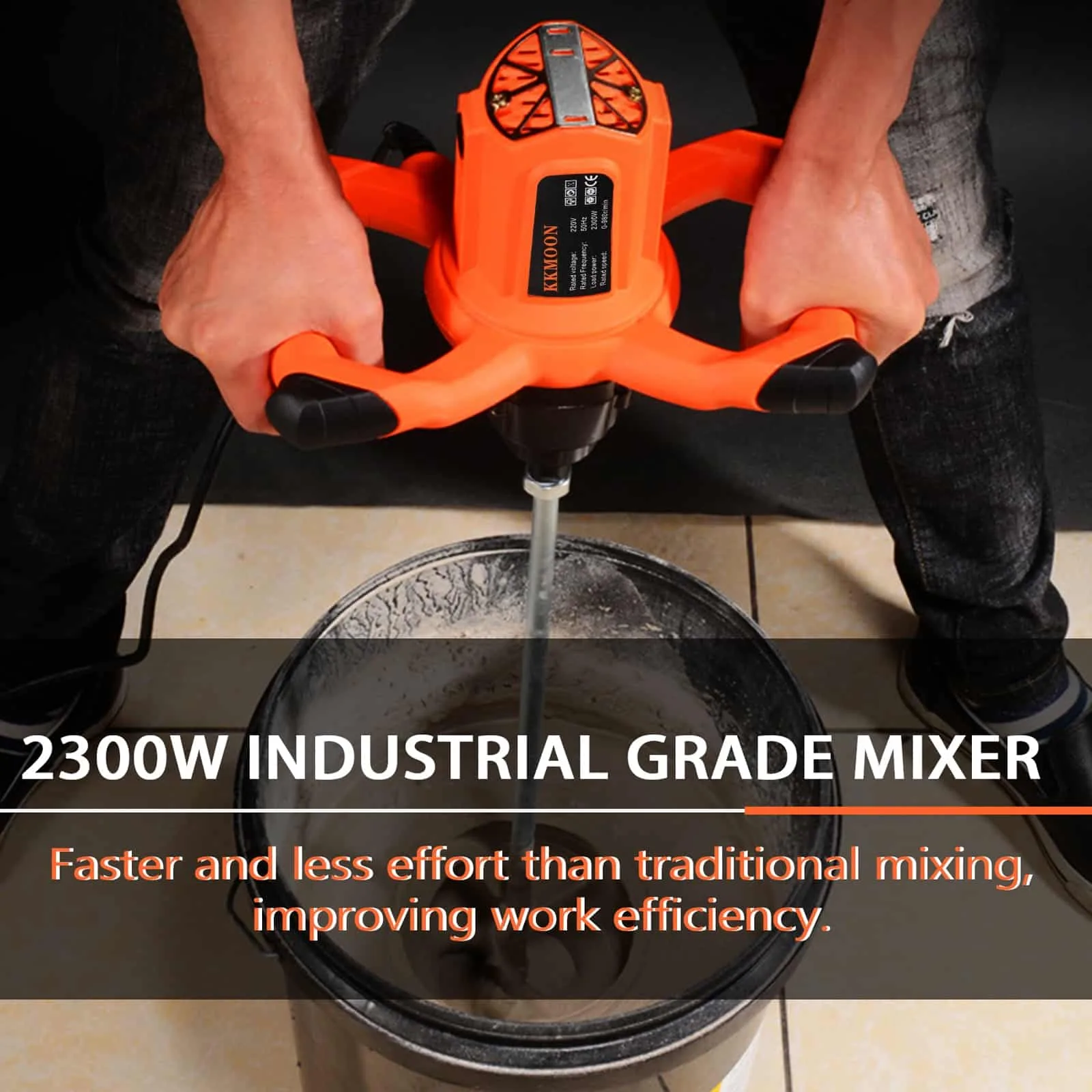Industrial-Grade Mixer with 6-Speed Adjustment - Image 3