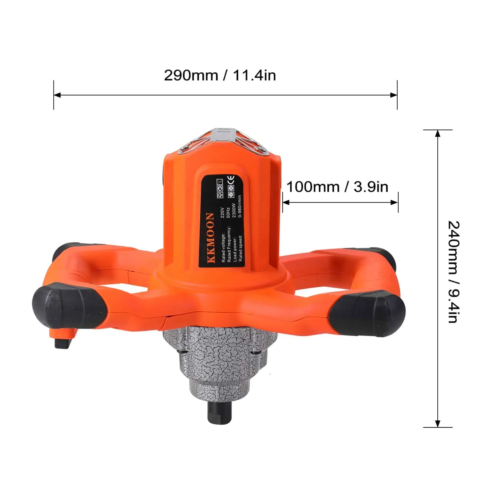 Industrial-Grade Mixer with 6-Speed Adjustment - Image 2