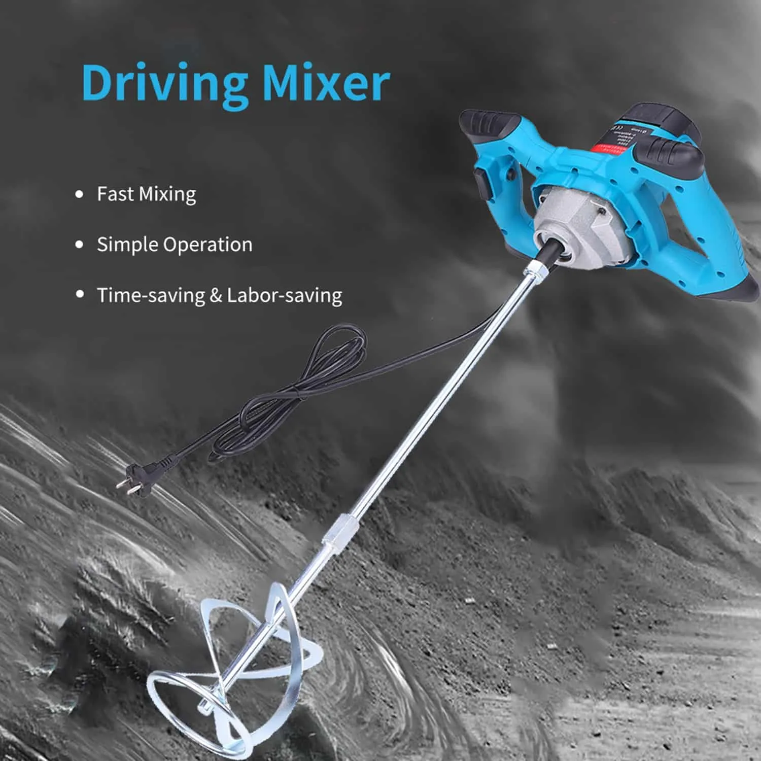 Durable Mixer with metal air inlet 2300W Mixer with metal air inlet for durability