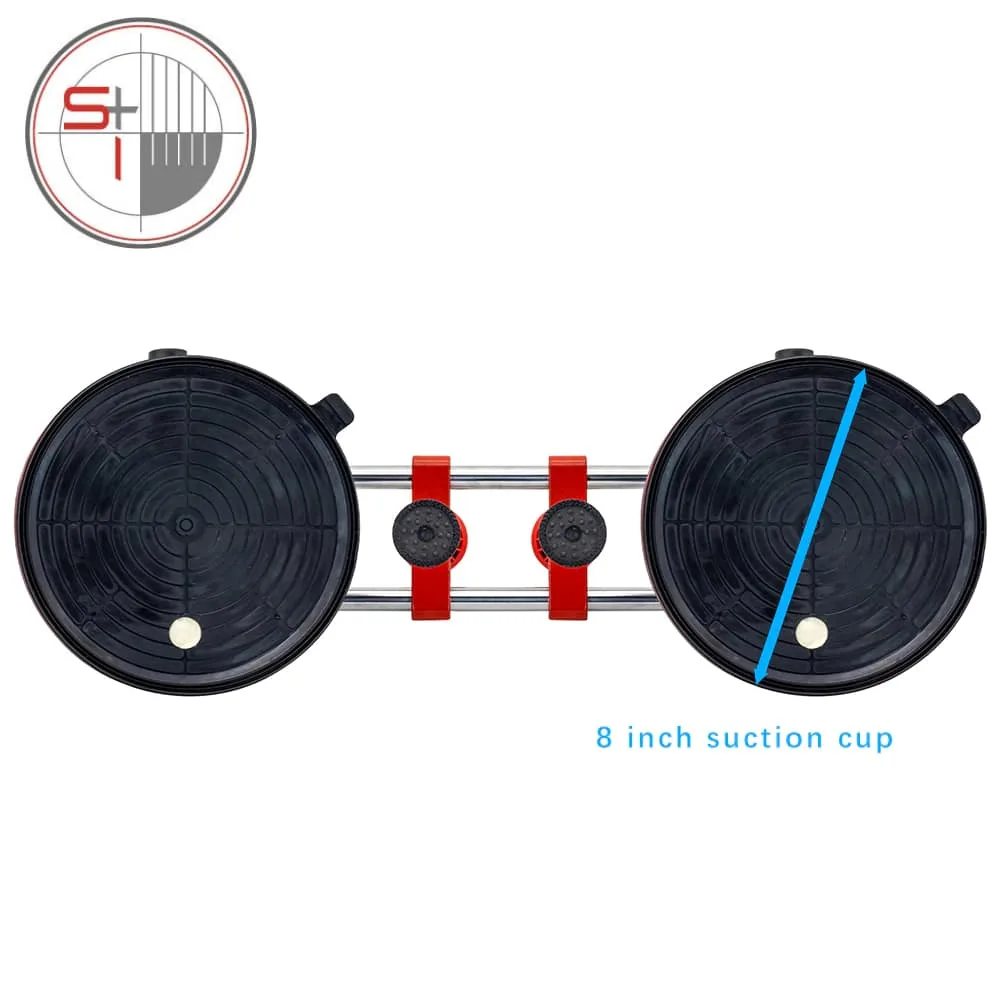 Stone Seam Setter | 8 Inch Suction Cup | Pressure Gauge