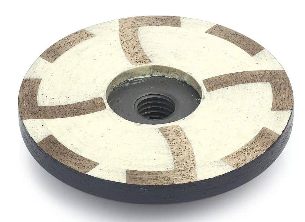 Diamond Grinding Cup Wheels with Iron Backer for Grinding Stone, Concrete and Tiles