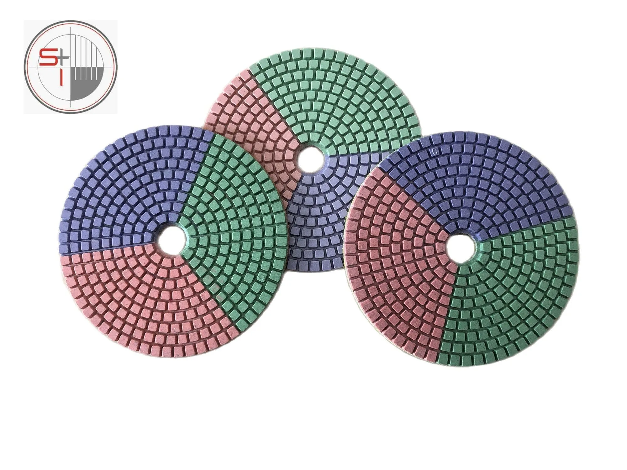 Abrasive Diamond Wet Polishing Pads For Stone Marble Granite Quartz Grinding