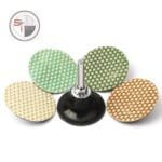 4pcs Diamond Roll Lock Polishing Disc