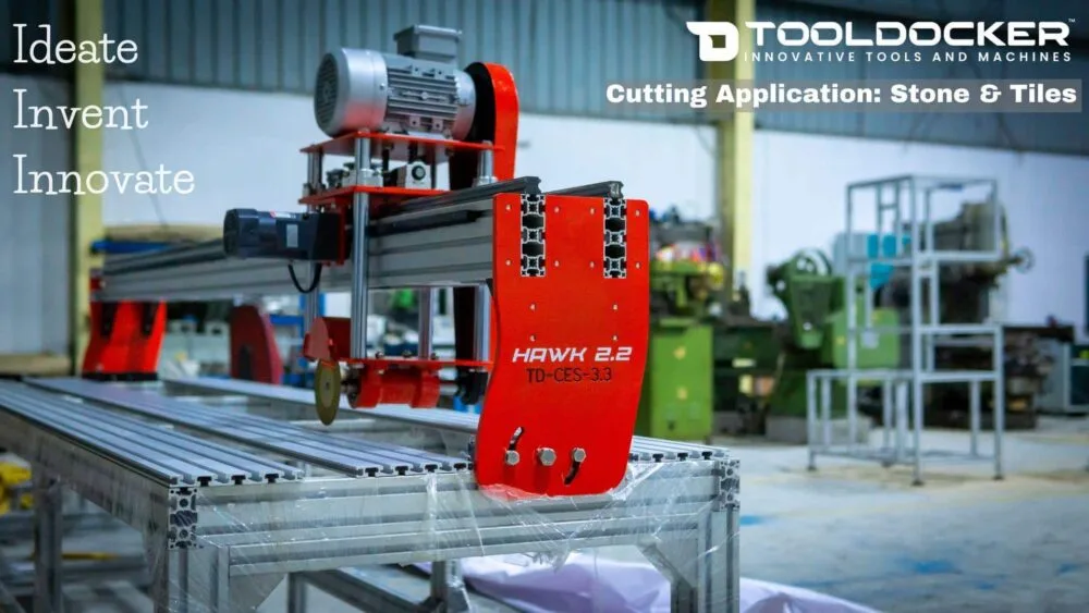Portable Site working edge cutting machine
