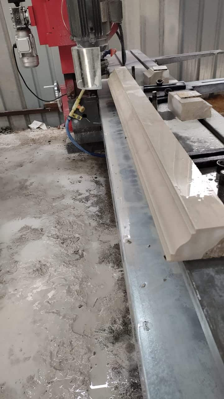 granite edge profile machine
