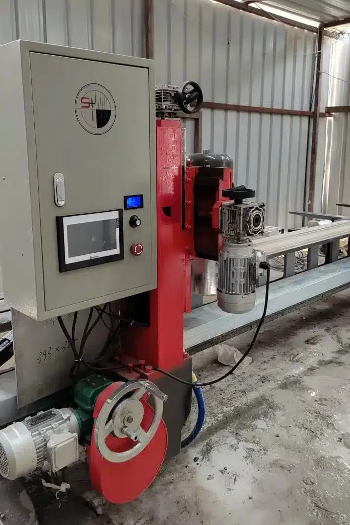 stone edge profiling workstation