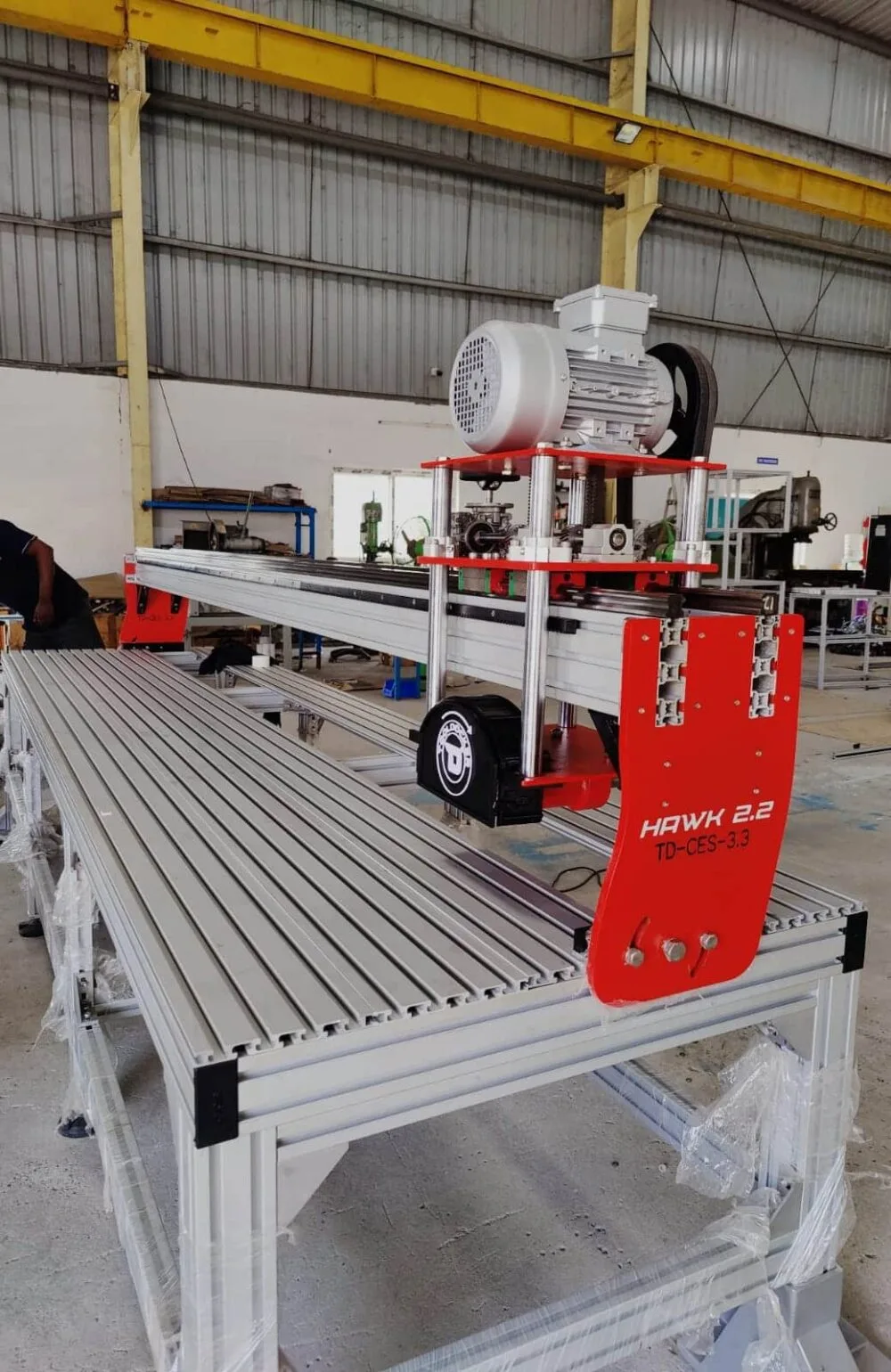 Portable Site working edge cutting machine