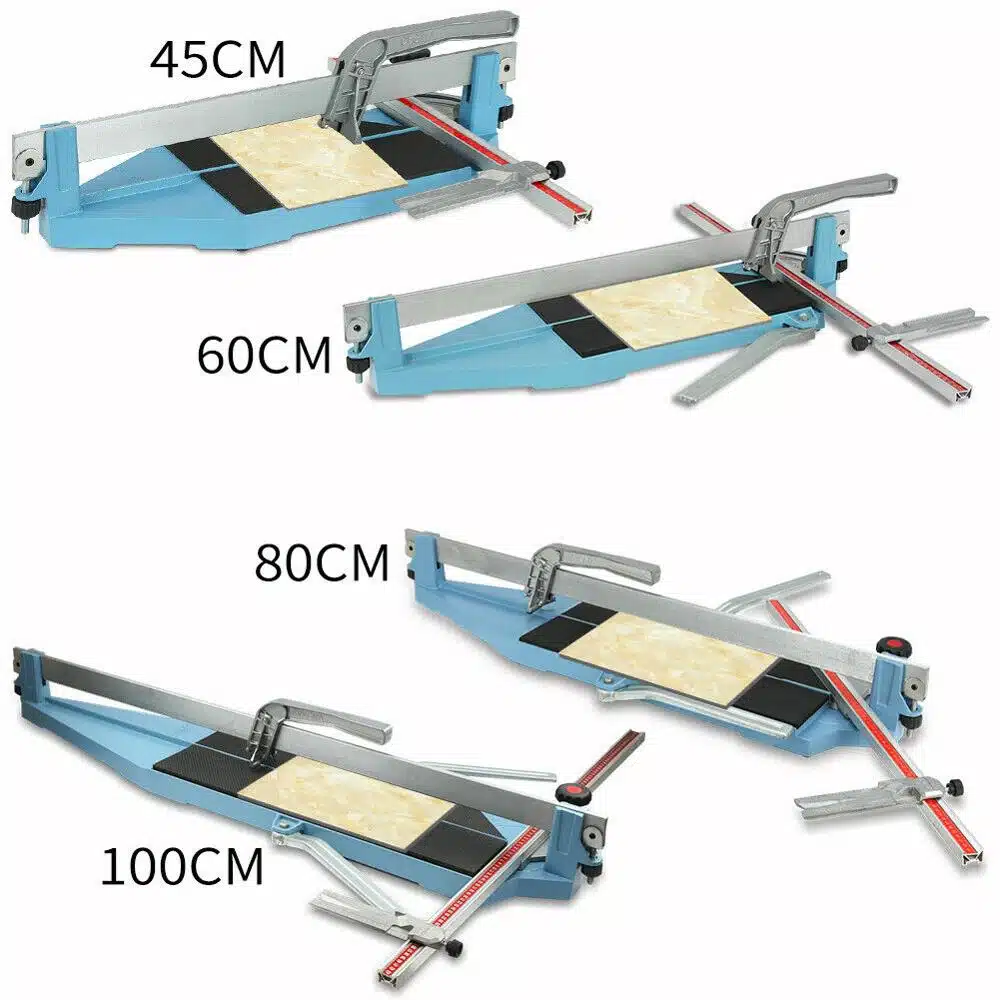 Manual Tile Cutter 45/60/80/100cm for Large Ceramic Tiles upto 15mm Cutting Thickness