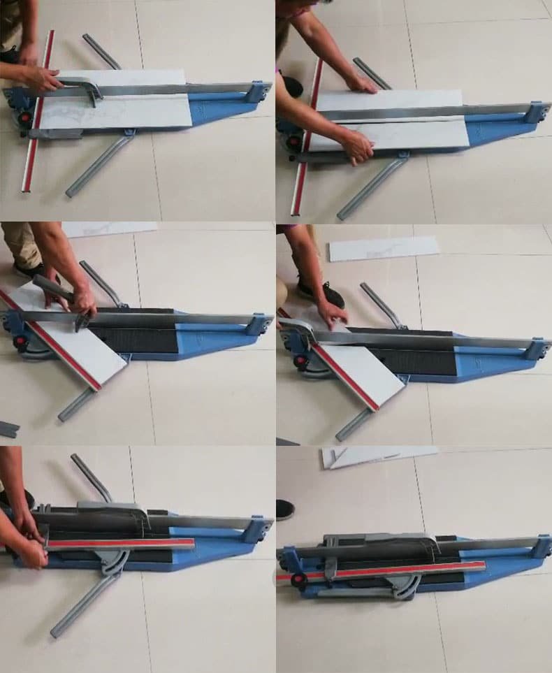 Manual Tile Cutter 45/60/80/100cm for Large Ceramic Tiles upto 15mm Cutting Thickness