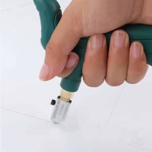 Handheld Glass & Tile Cutting Scribing Knife with Roller