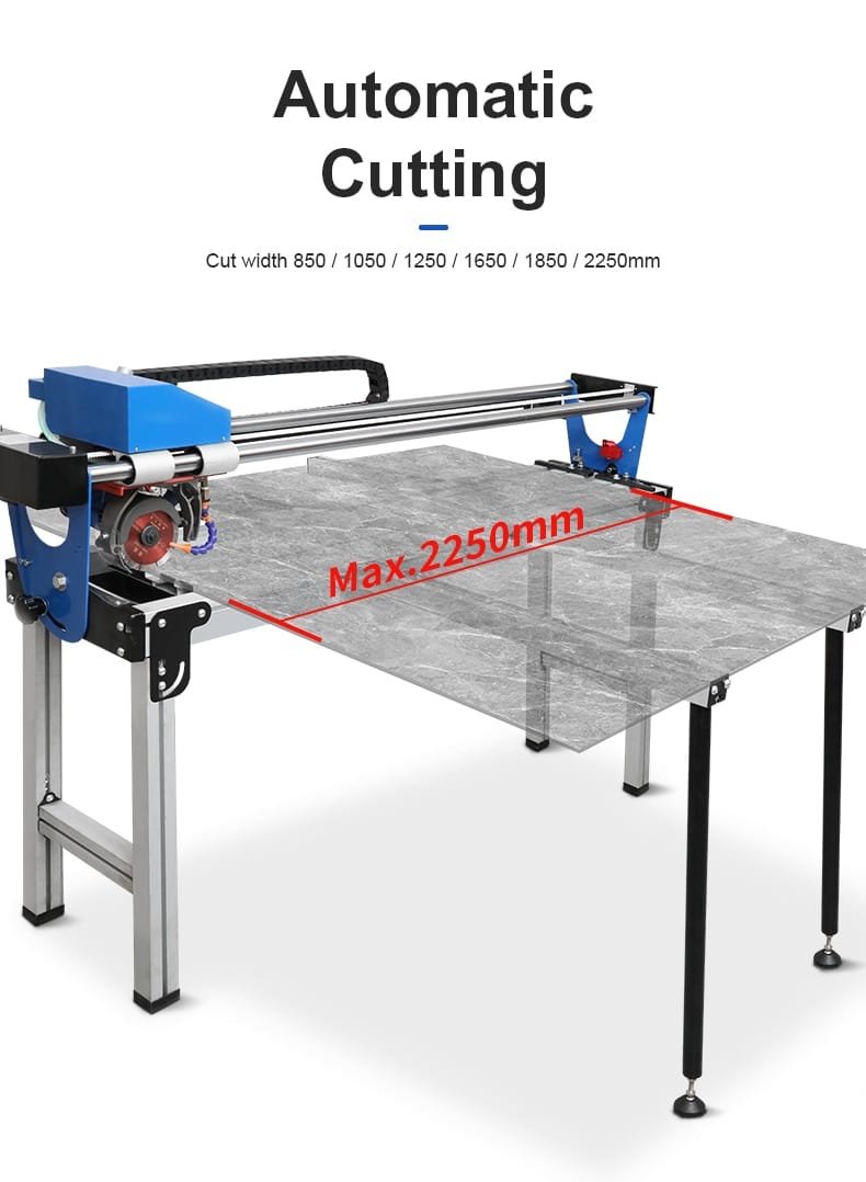 LUXTER Desktop ceramic tile marble granite stone automatic tile cutting machine portable stone machinery marble cutter