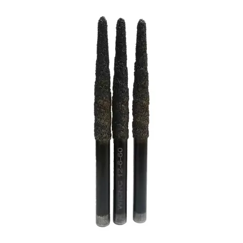 Multi-layer diamond-coated CNC router bits in various head shapes