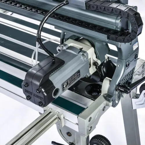 Fully Automatic 45-Degree Tile Cutting Machine with Laser Position for Ceramic, Granite, and Marble Tiles