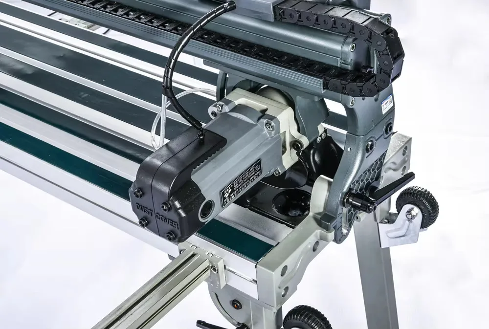 Fully Automatic 45-Degree Tile Cutting Machine with Laser Position for Ceramic, Granite, and Marble Tiles